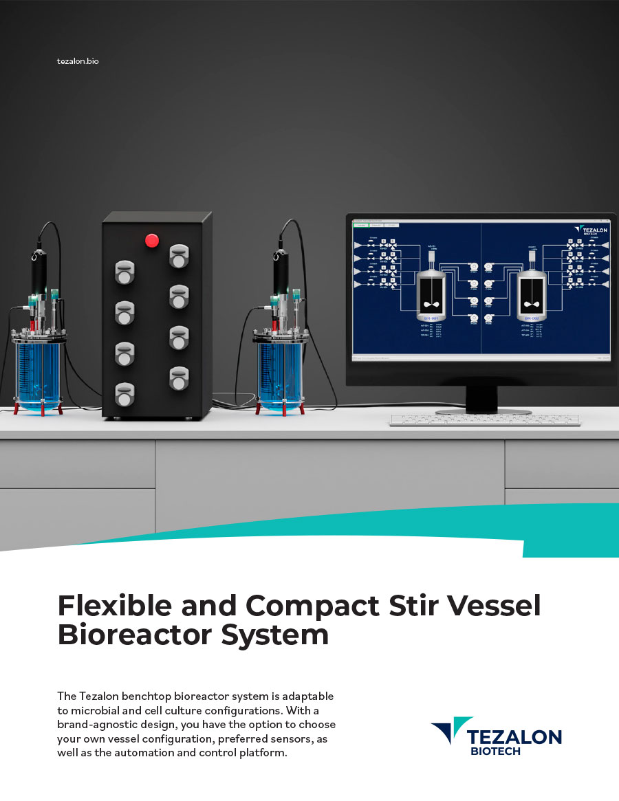 Tezalon Dual Bioreactor Controller Flyer