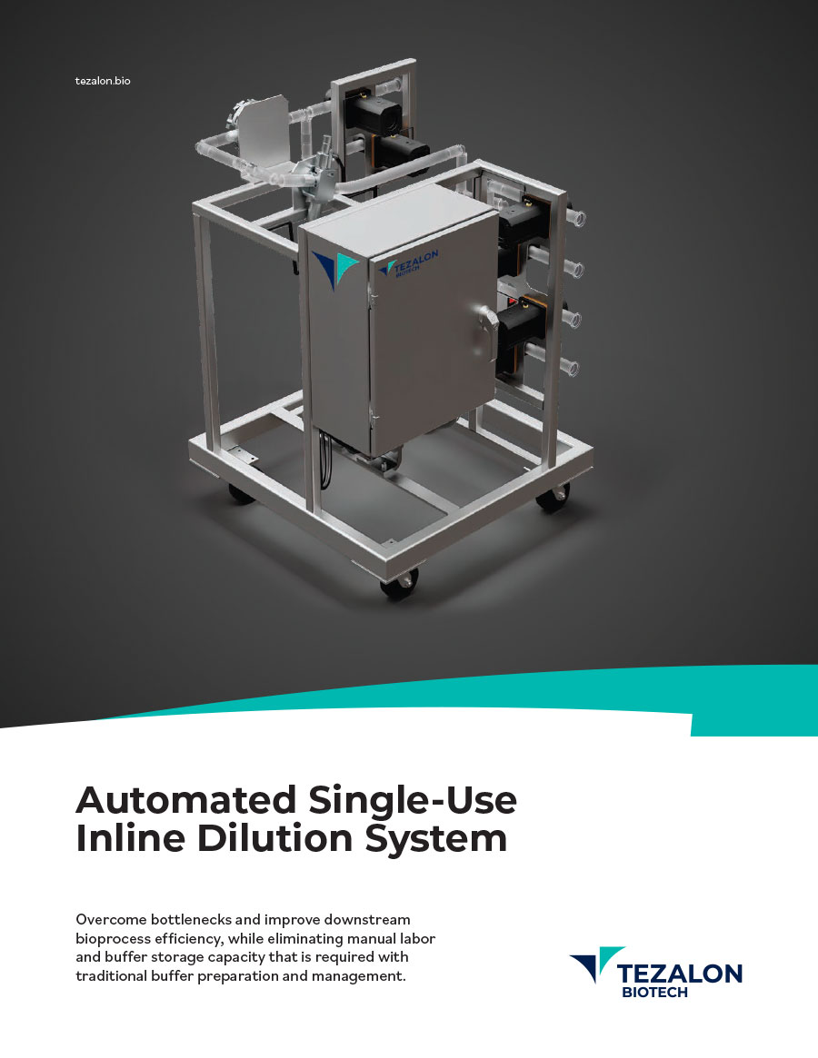 Brochure cover - Tezalon Inline Dilution system