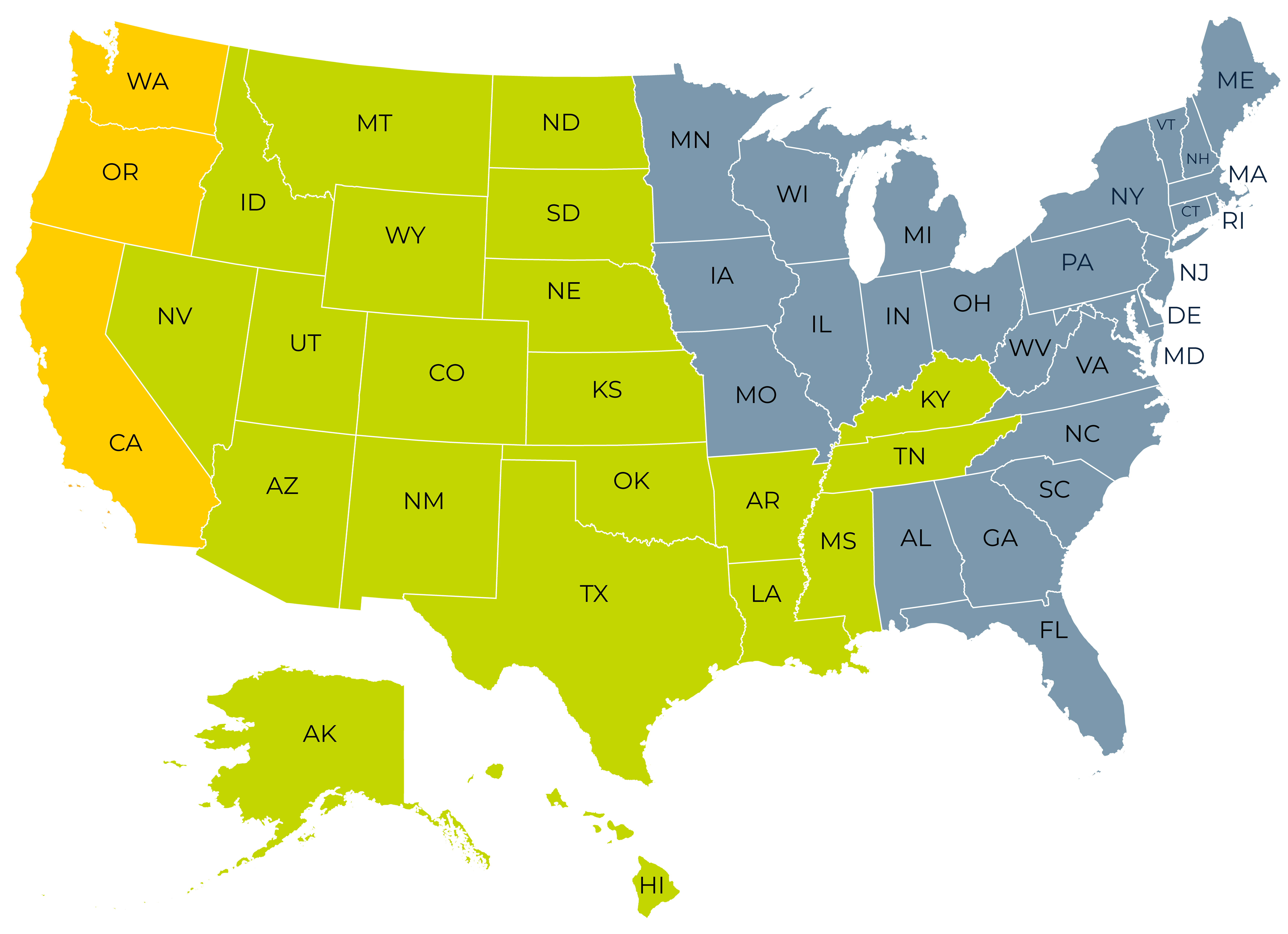 Tezalon Sales Support Map