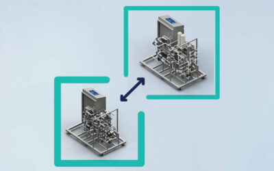 Introducing New Scalable Single-use Chromatography Skid