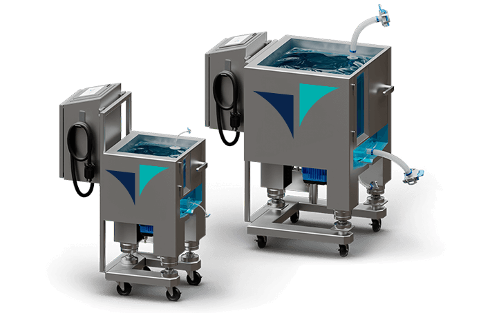 SIngle-Use Mixers 25 L and 100 L